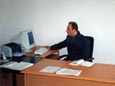 Equipped office of FIS